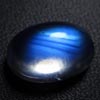 unique pcs wow wow - unbealivable - tope grade highest quailty - RAINBOW MOONSTONE - oval shape cabochon very very very rare quality - eye clean - full blue moon flashy fire all arround in the stone size 9x13 mm thick 5.5 mm weight 5.30 cts